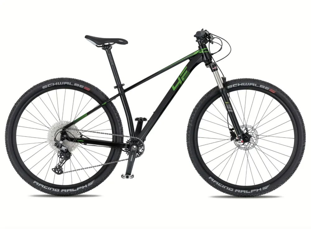 4EVER horské kolo Dark Sport, Pearl Black/Green 2026 Nakupujte Hned