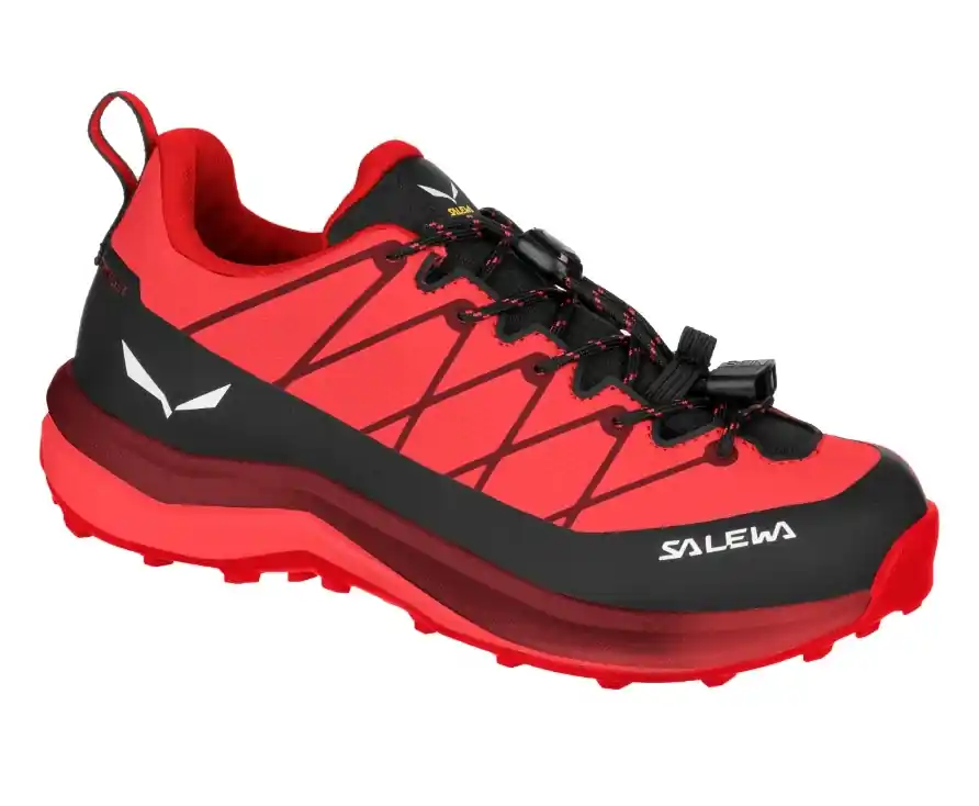 Levný Salewa boty Wildfire 2 PTX K Fluo Coral/Syrah