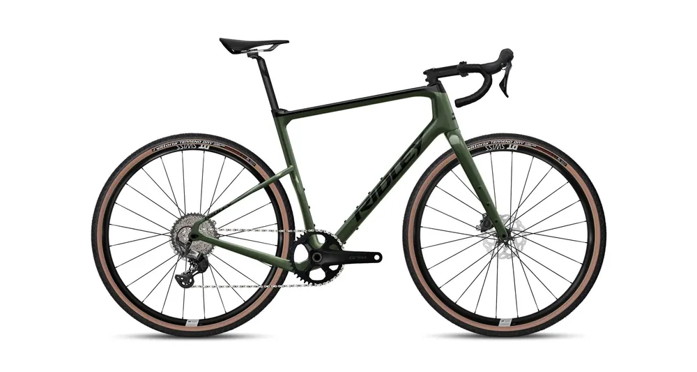 Nejprodávanější RIDLEY gravel kolo Kanzo Adventure GRX600, 1x12, Army Green Metallic 2026
