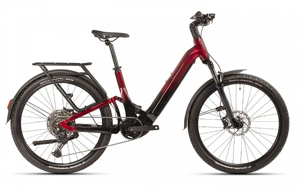 Maxbike elektrokolo Saga, Pearl Red 2026 Poslední Šance