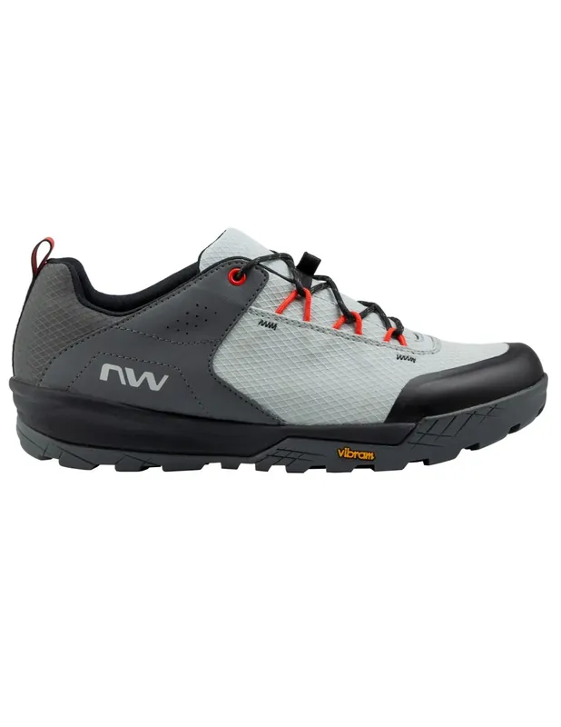 Northwave tretry Rockit, Light Grey/Red Fluo Finální Výprodej