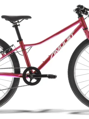 Ověřený Amulet dětské kolo Tomcat 24", Raspberry Pearl/Silver