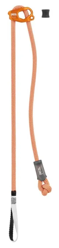 Petzl CONNECT ADJUST jednoduchá nastavitelná odsedávací smyčka červená Vrácení Zdarma
