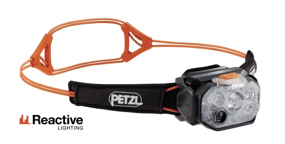 Petzl čelovka Swift RL, black orange Hit Sezóny