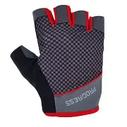 Vysoce Kvalitní Cyklo rukavice PROGRESS Solar Mitts - černá/červená - vel. M