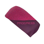 Vysoce Kvalitní Sportovní čelenka PROGRESS TR HDB Print - vínová/růžová