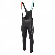 Speciální Cena Pánské cyklo kalhoty RADVIK Reindeer - black/tangarine tango/blue diance - vel. M
