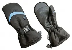 Vrácení Zdarma Unisex palcové rukavice RVC Mittenson - černá/modrá - vel. 7