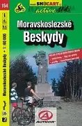 Hit Sezóny Cykloturistická mapa SHOCART Moravskoslezské Beskydy 154 (1 60 000)