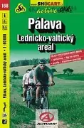 Super Cena Cykloturistická mapa SHOCART Pálava, Lednicko-Valtický areál 168 (1 60 000)
