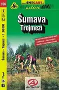Cykloturistická mapa SHOCART Šumava, Trojmezí 156 (1 60 000) Dokud Zásoby Vydrží