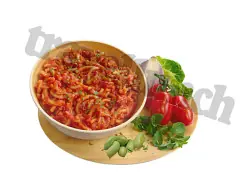 Poslední Šance Jídlo na cesty TRAVELLUNCH Špagety bolognese vegetarian
