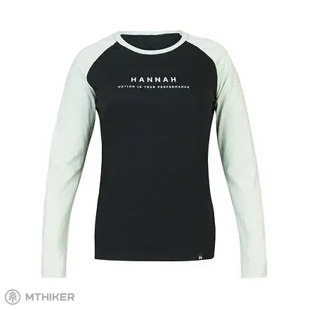 Bezpečná Platba Hannah Prim dámské tričko, anthracite/dawn blue