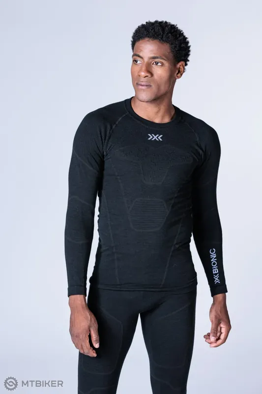 Značkový X-BIONIC SYMBIO MERINO triko, opal black