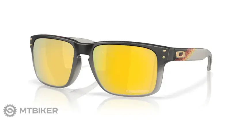 Ověřený Oakley Holbrook brýle, Troy Lee Designs black fade/prizm 24k polarized