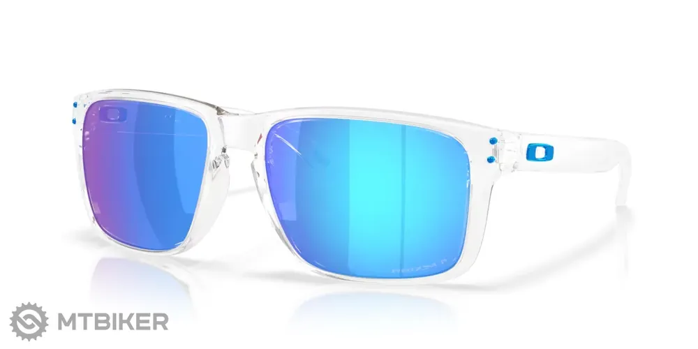 Oakley Holbrook XXL brýle, polished clear/Prizm Sapphire Polarized Časově Omezené