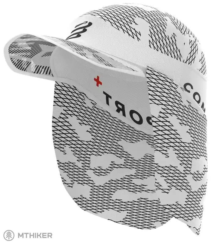 Horká Nabídka COMPRESSPORT Ice Cap Sun Shade kšiltovka, bílá