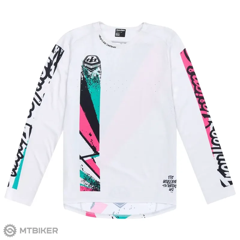 Troy Lee Designs Sprint dres, full pull chalk Sleva