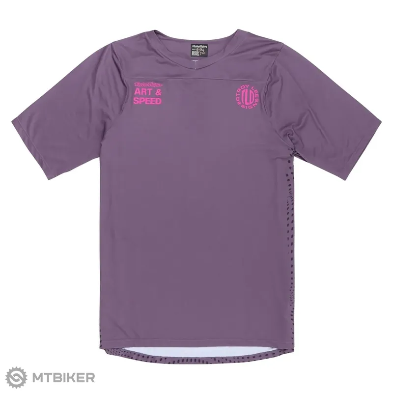 Troy Lee Designs Skyline dres, radioscape deep purp Akce