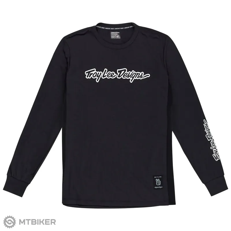 Levný Troy Lee Designs Skyline Ride dres, signature black