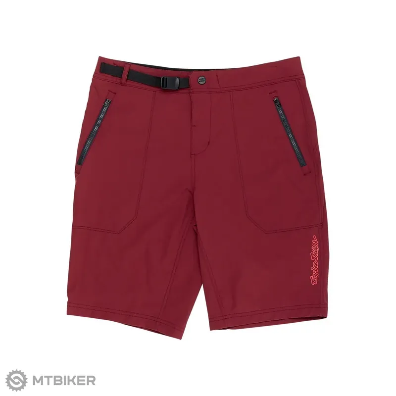 Akce Troy Lee Designs SKYLINE TRAIL kraťasy, mono oxblood
