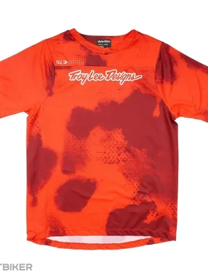 Troy Lee Designs Skyline dětský dres, flared fiery red Originální