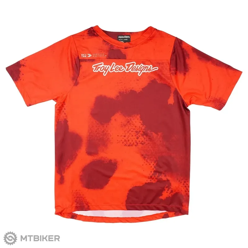 Troy Lee Designs Skyline dětský dres, flared fiery red Originální