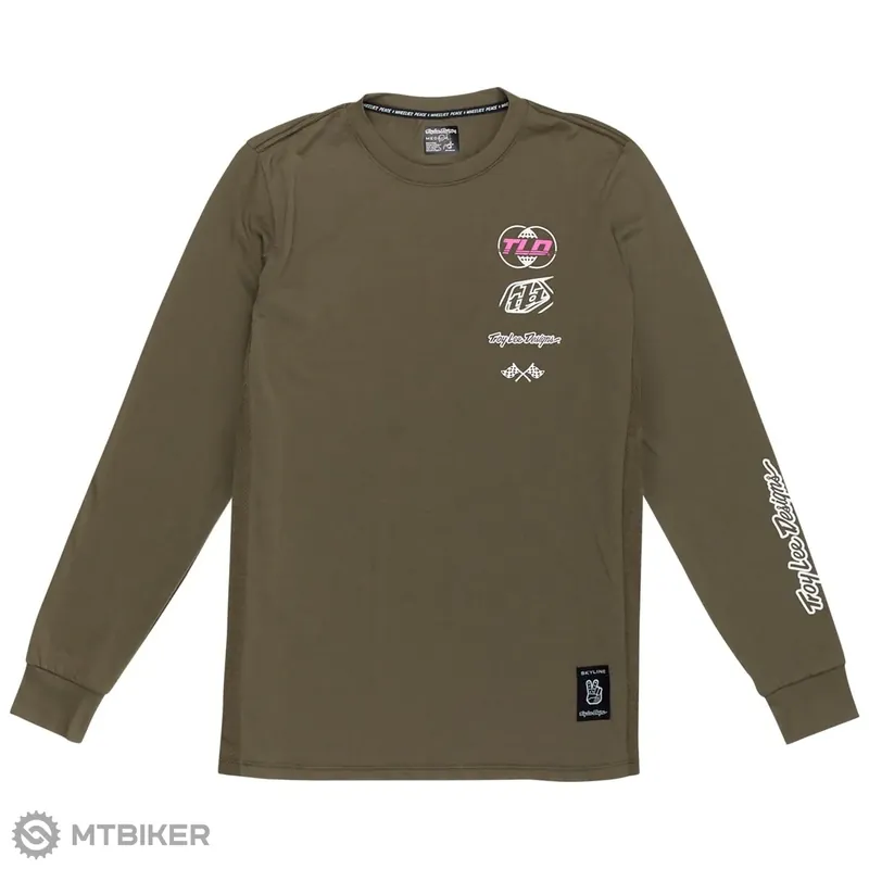 Rychlé Dodání Troy Lee Designs Skyline Ride Tee dětský dres, worldwide caper