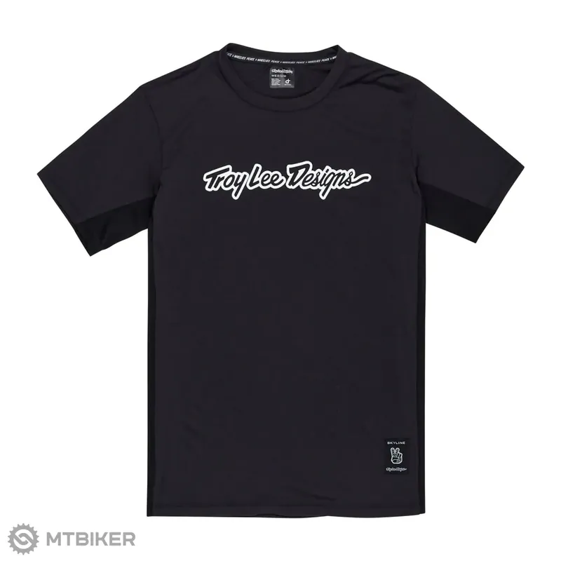 Troy Lee Designs Skyline Ride dětské tričko, signature black Top Prodej