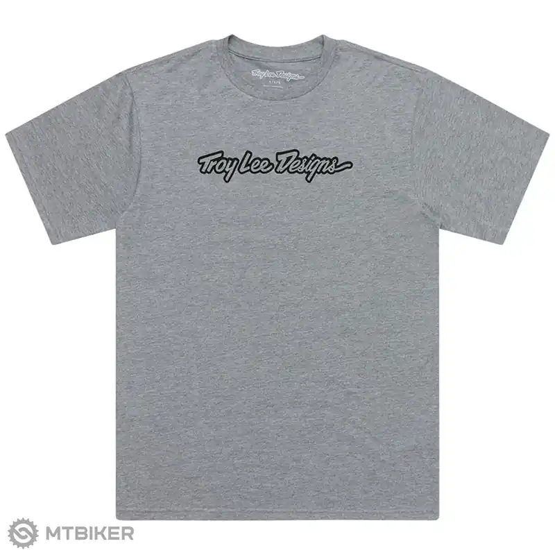Troy Lee Designs TRIKO S KRÁTKÝM RUKÁVEM SIGNATURE GRAY HEATHER (70191705) Expresní Doručení
