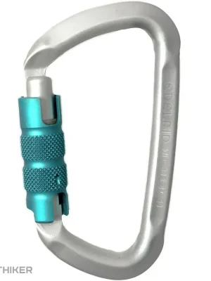 Horká Nabídka EDELRID D-Classic 3000 Triple karabina, silver