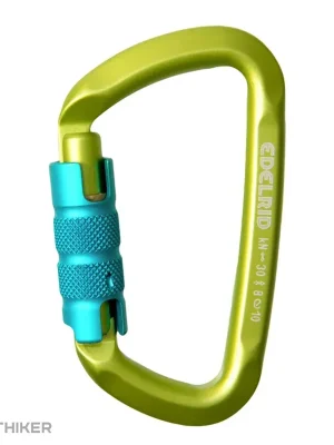 Nová Kolekce EDELRID D-Classic 3000 Triple karabina, oasis