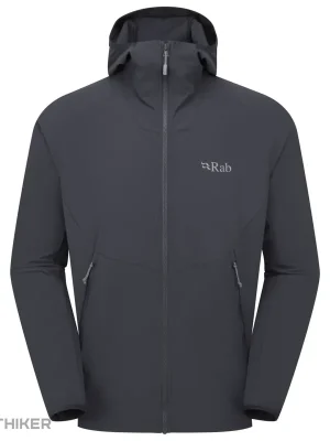 Značkový Rab Borealis Alpine Hoody bunda, beluga