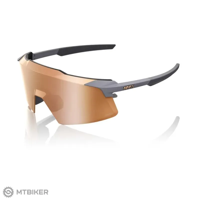 100% Aerocraft brýle, soft tact grey/HiPER copper mirror Nízká Cena