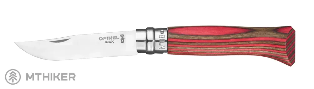 Aktuální Opinel Vri N°08 nůž, laminovaná červená