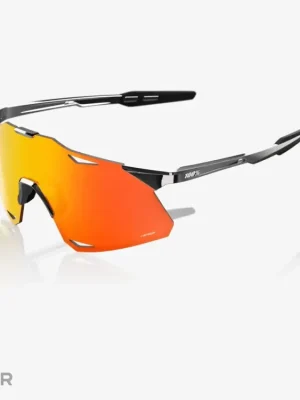 100% Hypercraft brýle, black chrome/HiPER red mirror Finální Výprodej
