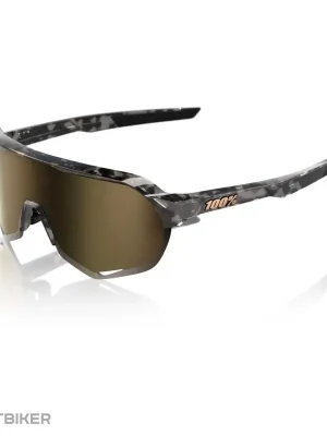 100% S2 brýle, gloss black havana/soft gold mirror Tovární Cena