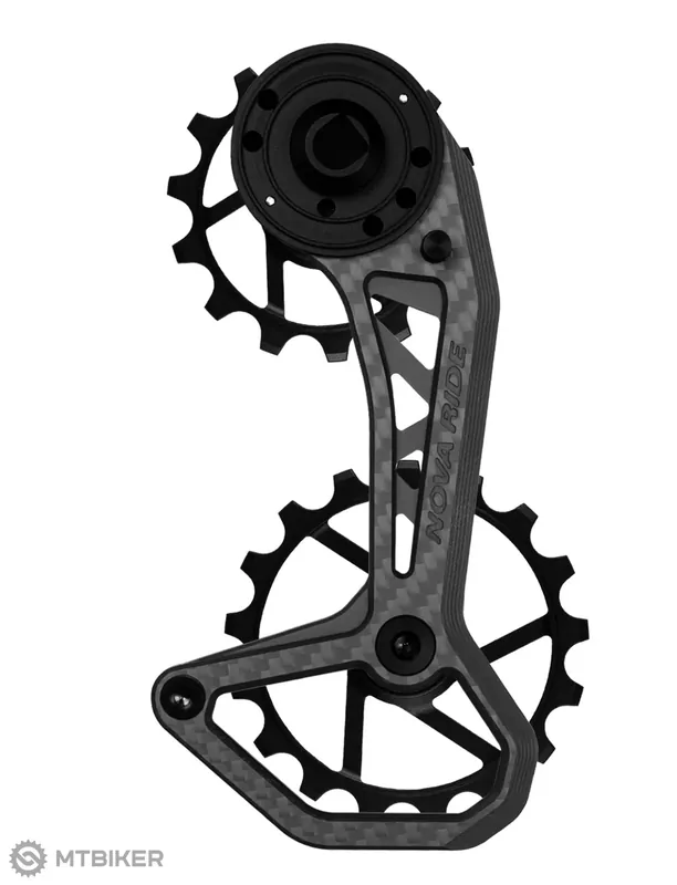Nova Ride Carbon Ceramic EVO ramínko přehazovačky SRAM Red/Force/Rival AXS 12-kolo, černá Cenově Výhodný