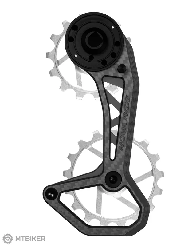 Nova Ride Carbon Ceramic EVO ramínko přehazovačky SRAM Red/Force/Rival AXS 12-kolo, stříbrná Cenově Výhodný
