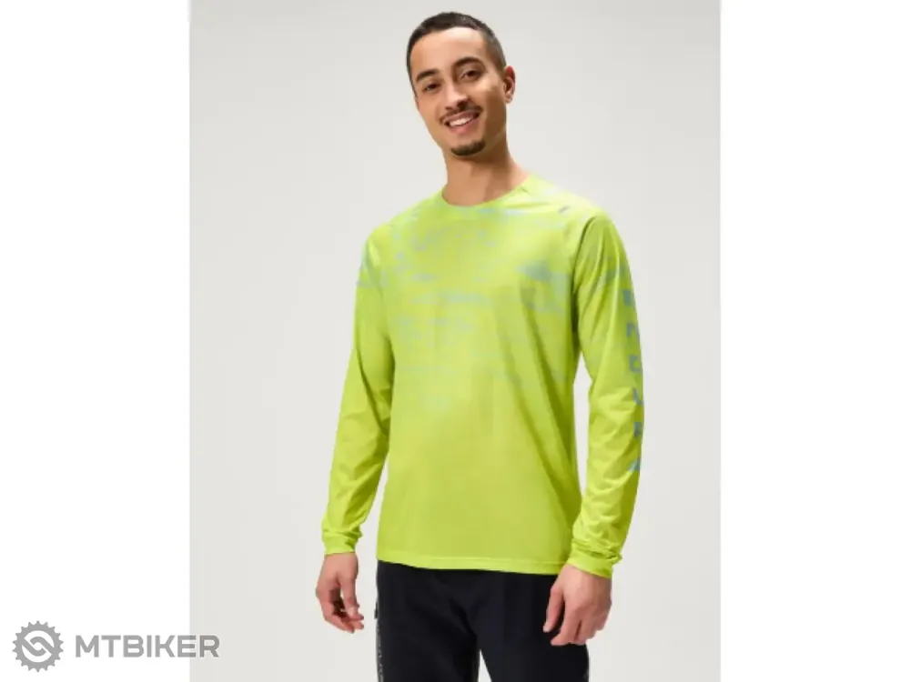 Značkový Endura LTD Marble Printed dres, lime green