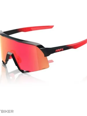 100% S3 Elly 24 brýle, gloss black matte red/HiPER fire red mirror Top Prodej