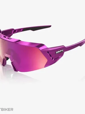 Levný 100% KORBIN X brýle, gloss purple chrome/purple multilayer mirror