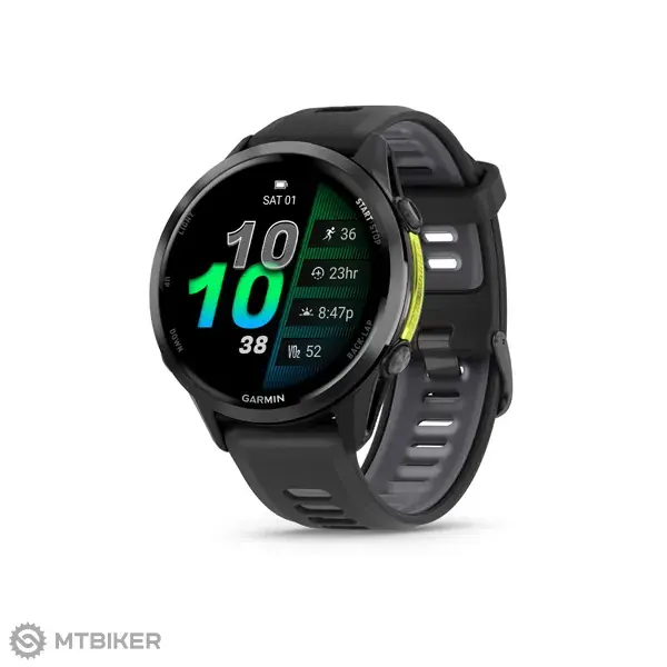 Pouze Dnes Garmin Forerunner 970 GPS hodinky, black/amp yellow