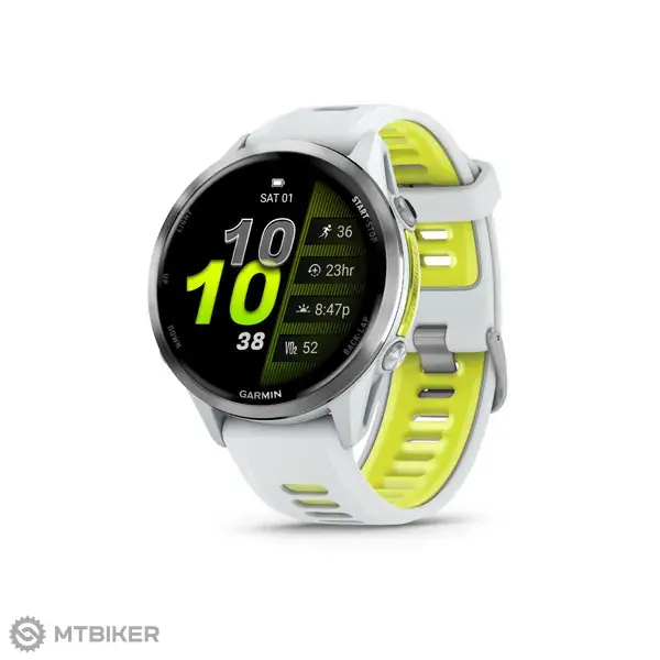 Garmin Forerunner 970 GPS hodinky, whitestone/amp yellow Top Prodej