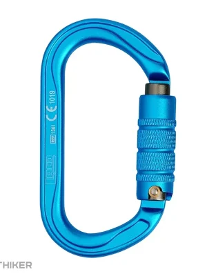 Levný LACD Oval Evo Trilock karabina, modrá