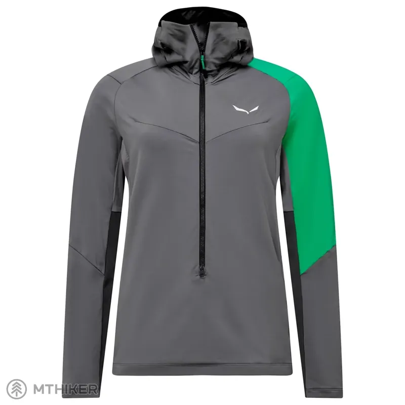 Expresní Doručení Salewa NXT Hybrid 1/2 ZIP dámská mikina, quiet shade