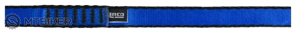 Bezpečná Platba LACD Sling Ring smyčka, 16 mm, 120 cm, modrá
