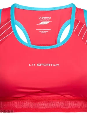 La Sportiva HOVER TOP podprsenka, hibiscus/malibu blue Akční Cena