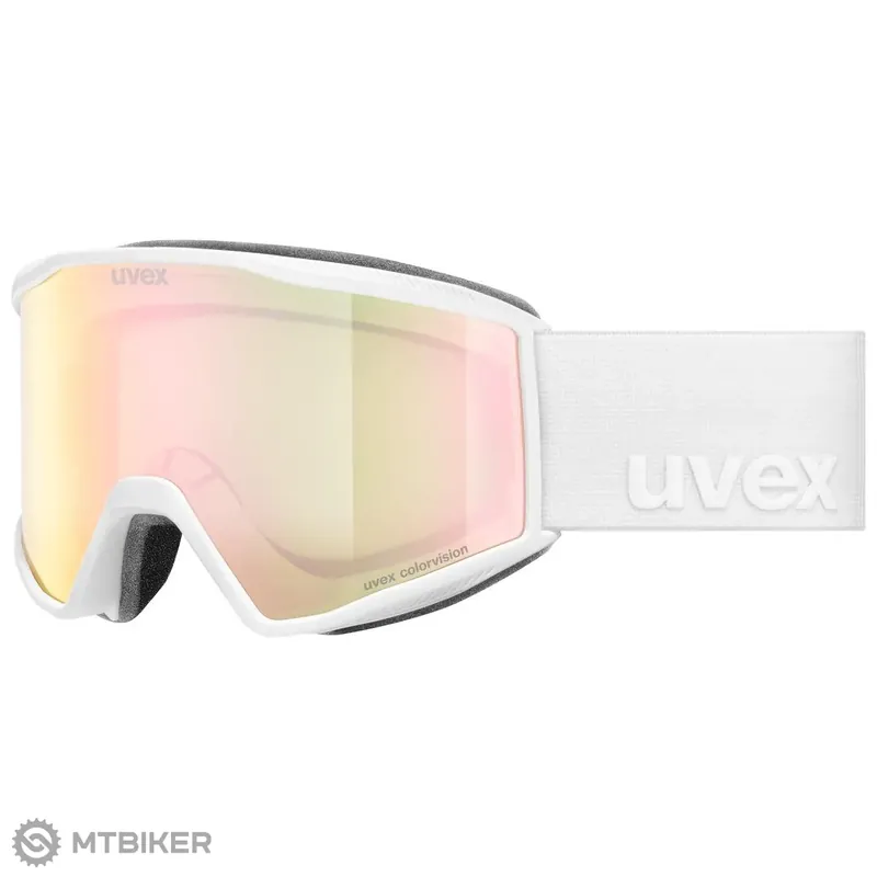 uvex Blast cv brýle, white matt/rose-green s2 Aktuální