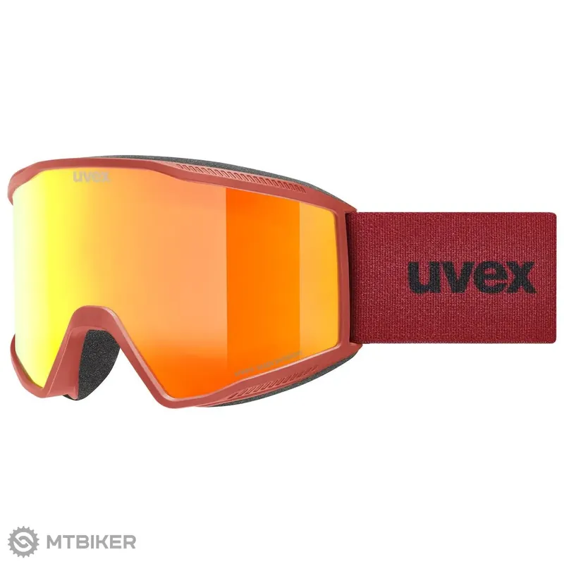 uvex Blast fm brýle, rust matt/red green-clear s3 Hit Sezóny